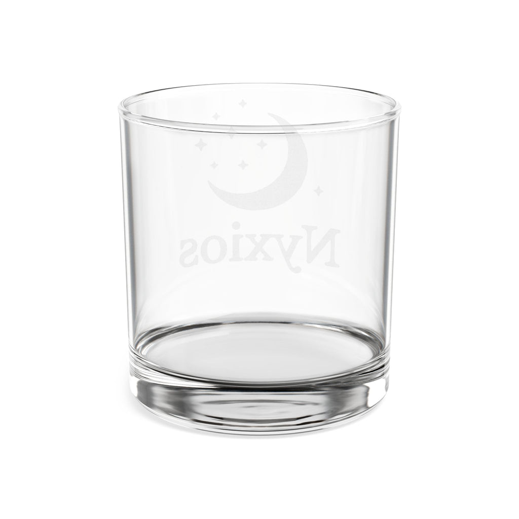 Nyxios Engraved Moon & Stars Whiskey Glass